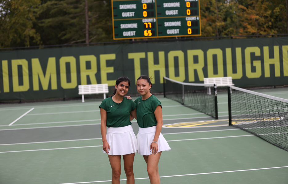 Konika Dhull ’25 and Grace Truong ’25