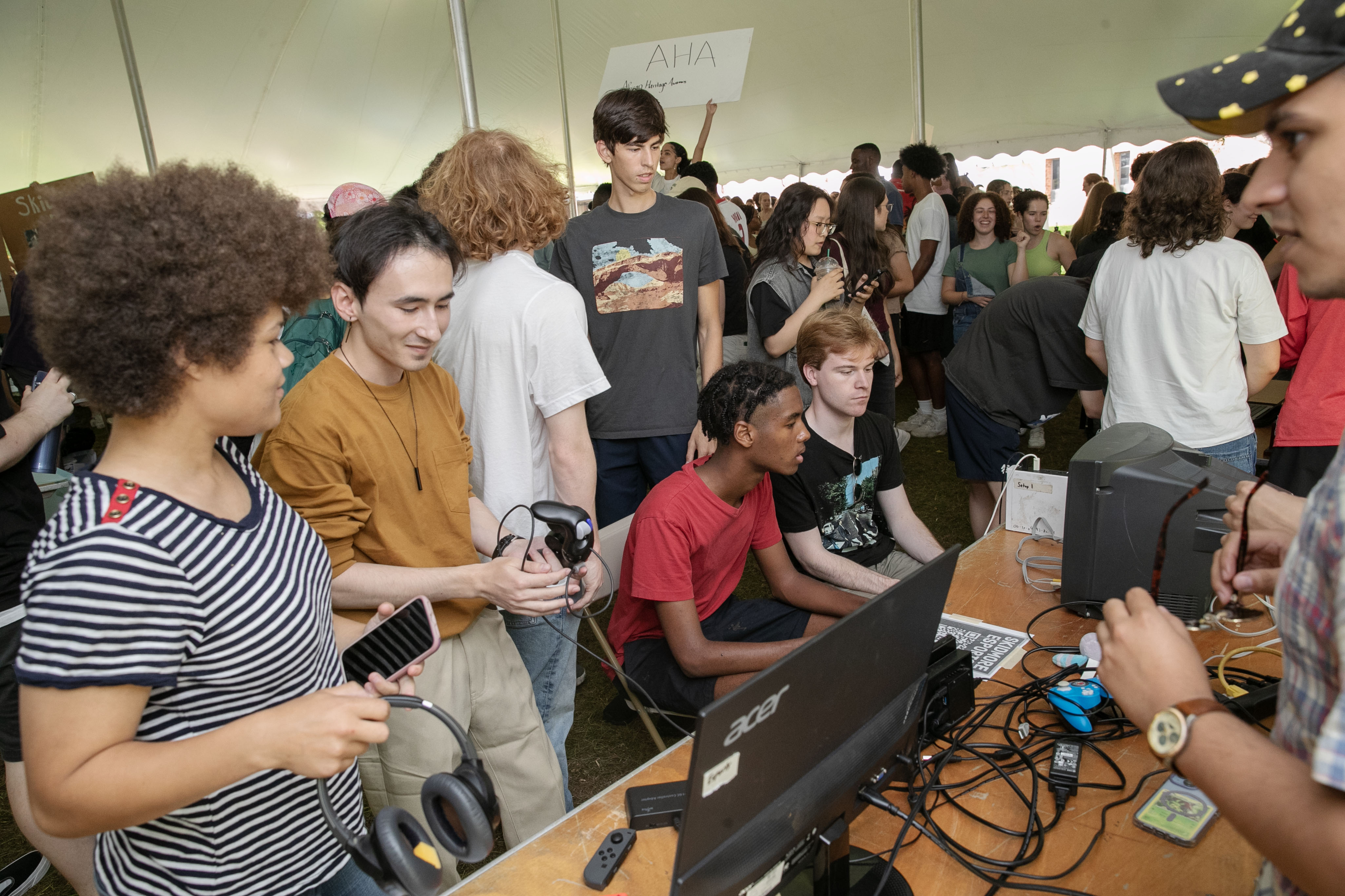 The Skidmore Esports club and dozens of other clubs participate in Club Fair, a festival-like showcase that takes place twice a year.  