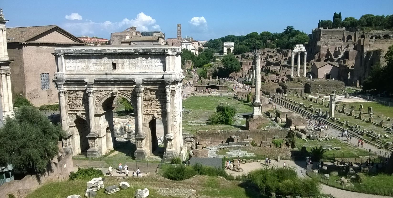 Roman Forum from Capitoline Museum