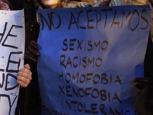 We do not accept sexism, racism, homophobia, xenophobia