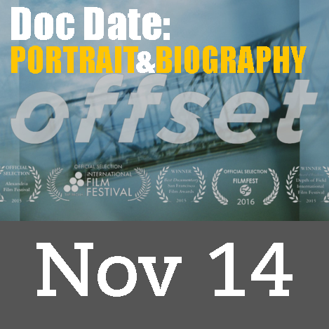 Doc Date: Portrait & Biography series