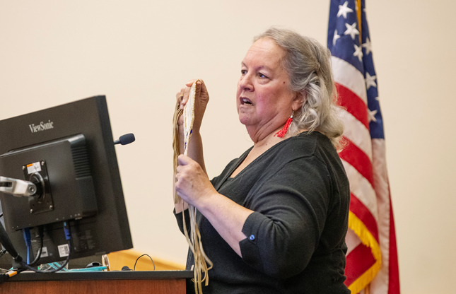 Robin Wall Kimmerer delivers “Braiding Sweetgrass" lecture