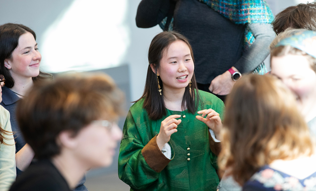 "Braiding Sweetgrass" pre-lecture reception in Billie Tisch Center for Integrated Sciences