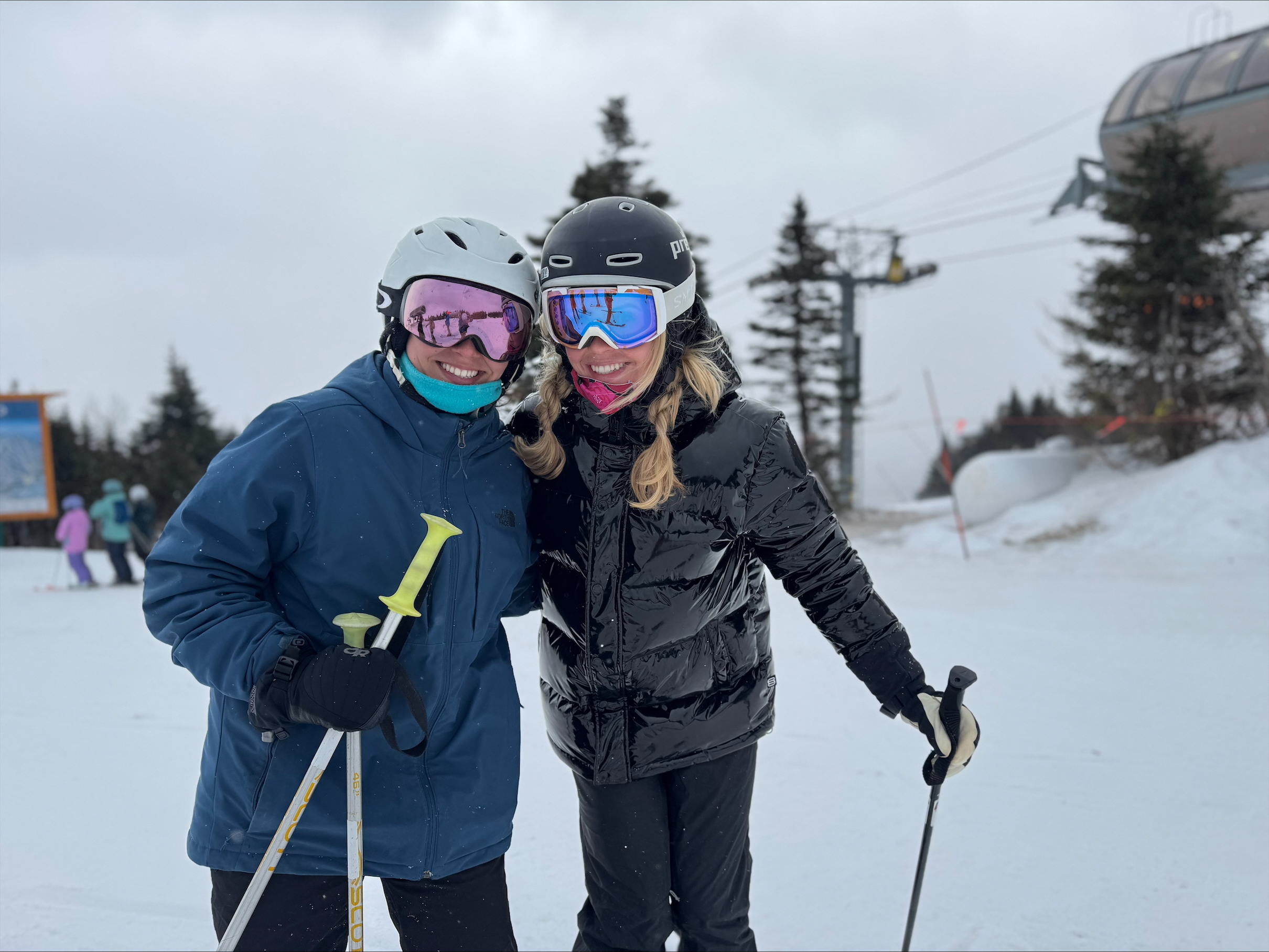 Paige Karl ’24 grew up skiing in Vermont, contributing to her lifelong passion for protecting the environment.