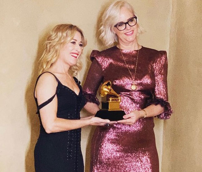 Julianne Jordan ’91 receives a 2020 Grammy Award for best compilation soundtrack for visual media for “A Star Is Born” (2018).