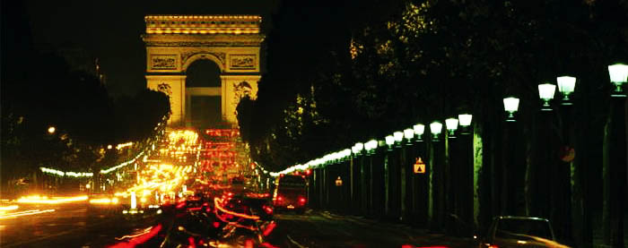 Paris at night